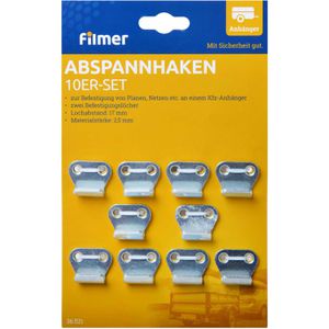 Produktbild für Planenhaken Filmer 3621, Hakenplatte