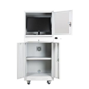 Computerschrank G-Office IPC/M1, lichtgrau