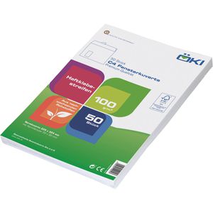 Produktbild für Briefumschläge ÖKI weiß, C4