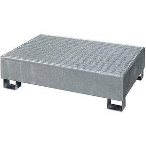 Produktbild für Auffangwanne CEMO SW2, 7687, aus verzinktem Stahl