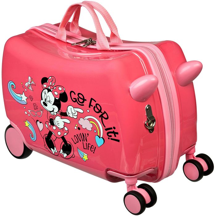 Undercover Reisekoffer Ride-on Minnie Mouse Kinder, Hartschale, Trolley, 4  Rollen, rosa, 20L, 41,5cm – Böttcher AG