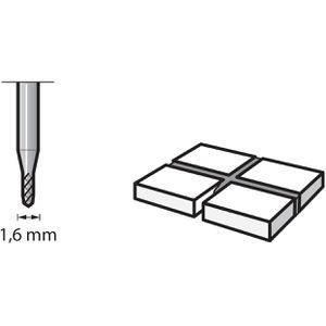 Produktbild für Fräser Dremel 569 Fugenfräser, 3,2mm