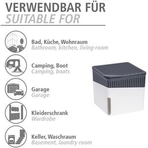 Produktbild für Luftentfeuchter Wenko 50250100, Granulat, Orangenduft