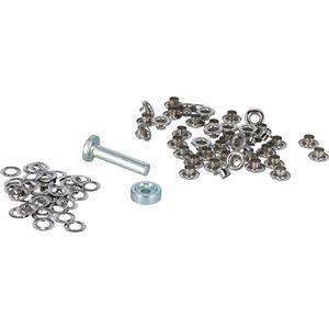 Ösen Böttcher-AG mit Scheiben und Einsetzwerkzeug