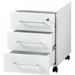 Produktbild für Rollcontainer Germania Monteria 4201-84, aus Holz, weiß
