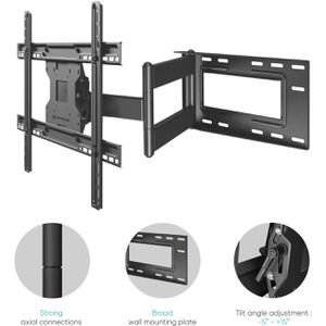 Produktbild für TV-Wandhalterung Onkron M7L-B, bis 68 kg