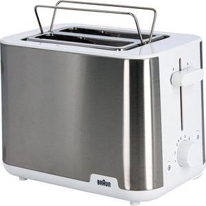 Produktbild für Toaster Braun PurShine HT1510WH, 8 Röststufen &amp; Auftaufunktion