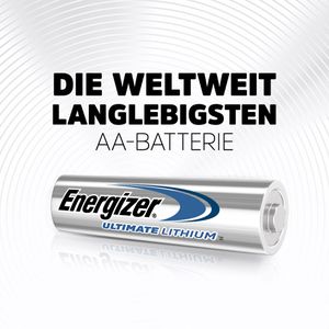 Produktbild für Batterien Energizer Ultimate L91 Lithium