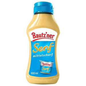 Produktbild für Senf Bautzner mittelscharf, fein
