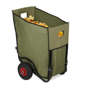 Gartenwagen Relaxdays 10029545, 160 Liter, bis 45 kg