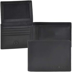 Produktbild für Portemonnaie Greenburry Pure Black 1120-20 schwarz, Echt Leder