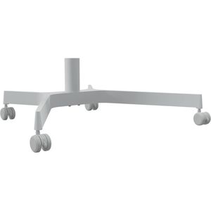 Produktbild für Schreibtisch Leitz Ergo 65360001, mit Rollen, weiß / weiß