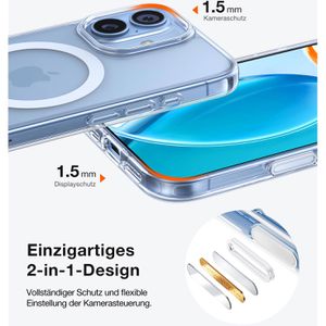 Produktbild für Handyhülle Torras Guardian Magnetic Series MagSafe transparent