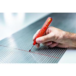 Produktbild für Tieflochmarker Pica BIG Ink 170/40, rot