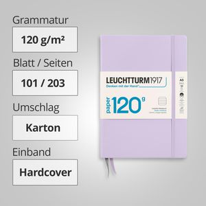 Produktbild für Notizbuch Leuchtturm1917 Edition 120G, Karton Hardcover
