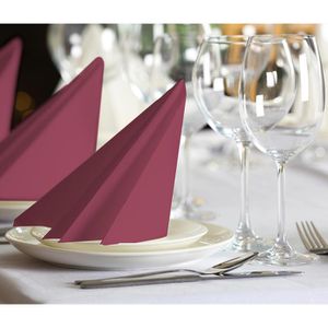 Produktbild für Servietten Tork Lunch Advanced 477213, bordeauxrot