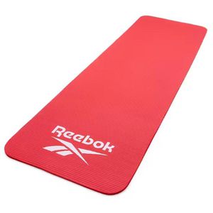Produktbild für Yogamatte Reebok Trainingsmatte mit Tragegurt, rot, 1 cm stark