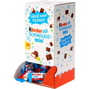 Produktbild für Minischokolade Kinder Schokolade