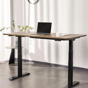 Produktbild für Schreibtisch FlexiSpot E7B 2026, ahorn / schwarz