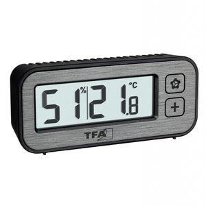 Produktbild für Wecker TFA 60.2039.10 SWITCH schwarz, digital