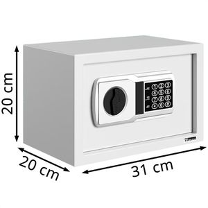 Produktbild für Tresor Deuba 100126, hellgrau