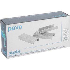 Heftklammern Pavo 8017751, Typ 26/8
