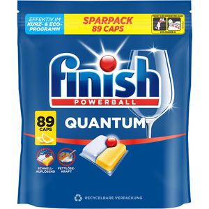 Spülmaschinentabs finish Quantum Powerball Citrus, All in 1
