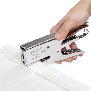 Produktbild für Heftzange RAPESCO Porpoise Classic, 1298A, chrom