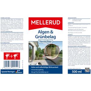 Produktbild für Grünbelagentferner Mellerud 2001002527, Algen Vernichter