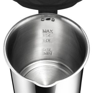Produktbild für Wasserkocher Unold 18015, Blitzkocher, schwarz