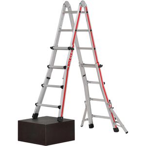 Produktbild für Teleskopleiter Hymer 414216, Länge 4m