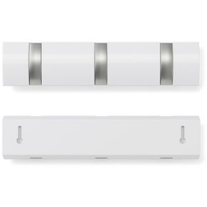 Produktbild für Garderobenleiste Umbra Flip 3, 318853-660, weiß