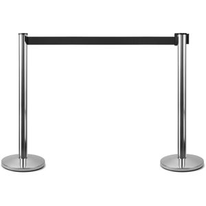 Produktbild für Personenleitsystem Showdown-Displays silber