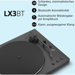 Produktbild für Plattenspieler Sony PS-LX3BT mit Bluetooth