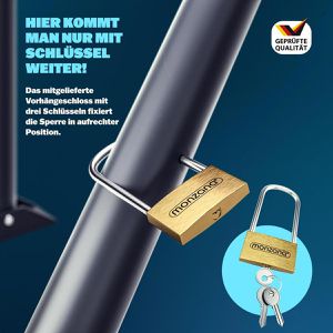 Produktbild für Parkbügel Monzana 106930, klappbar