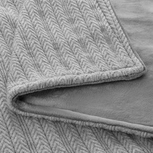 Produktbild für Heizdecke Medisana HB 680 Strick-Kuschelheizdecke, grau