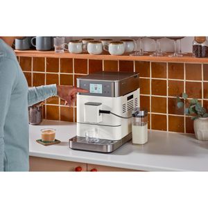 Produktbild für Kaffeevollautomat KitchenAid KF7, 5KES8557EPL, porzellan weiß