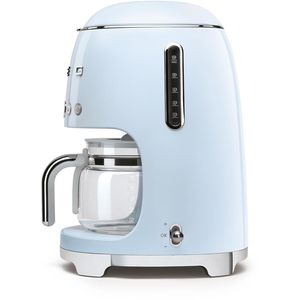Produktbild für Kaffeemaschine Smeg DCF02PBEU 50er Retro Style, mit Glaskanne