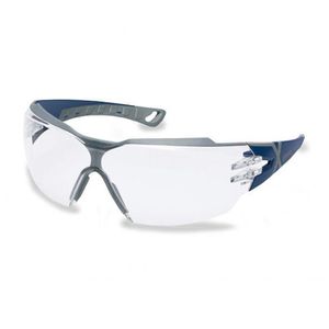 Uvex Schutzbrille pheos cx2 9198275, klar, Bügelbrille, blau-grau