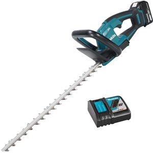 Makita Heckenschere DUH507RF, Akku, 18V / 3,0Ah, 1 Akku und Ladegerät, Schnittlänge 50cm