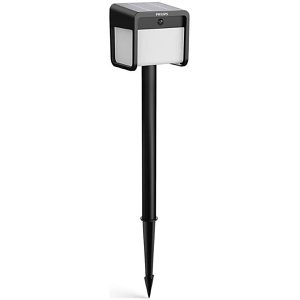 Wegeleuchte Philips Ezra, Kunststoff, schwarz