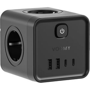 Steckdosenwürfel Voomy Split X7, ohne Kabel