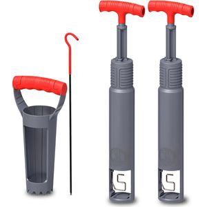 Produktbild für Wühlmausfalle Webbomb V1 Komplett Set 6754, Kolbenfalle
