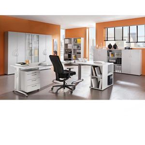 Produktbild für Aktenschrank Hammerbacher Basic, aus Holz