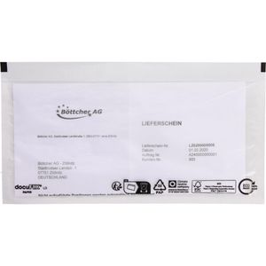 Produktbild für Lieferscheintaschen docuFIX Paper, DIN lang