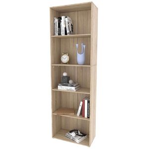 Produktbild für Bücherregal Vicco Bob, sonoma eiche