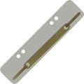 Heftstreifen Exacompta 425010B, 35 x 150mm, grau aus Kunststoff, 500 Stück