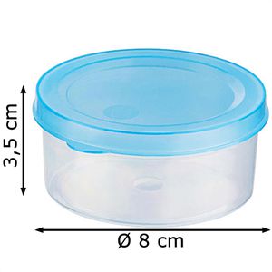 Produktbild für Frischhaltedose Kigima MiraHome blau, aus Kunststoff