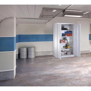 Produktbild für Werkzeugschrank CP-Möbel 8932-00, aus Metall, lichtgrau