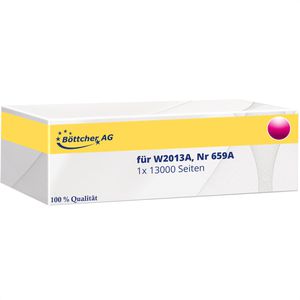 Produktbild für Toner Böttcher-AG für HP 659A, W2013A